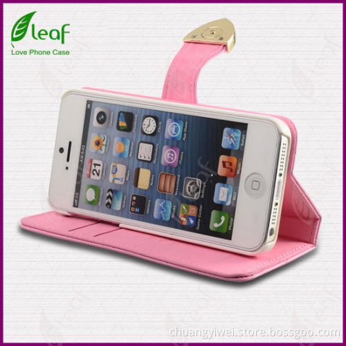 PU Leather Case for iPhone 5 5s (CI508)